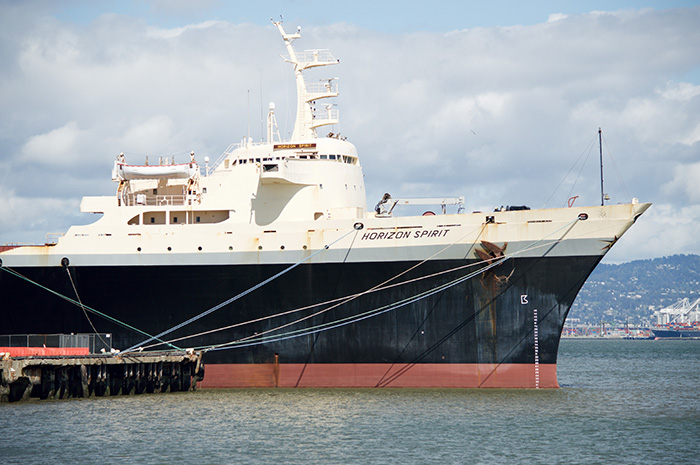 Pasha is reactivating the Horizong Spirit to aid Puerto Rico hurricane relief efforts. Photo credit: Bill Abbott.